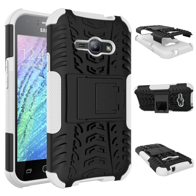 Для Samsung J1 Ace Чехол Броня 3D Противоударная защита задняя крышка для Galaxy J1Ace J110
