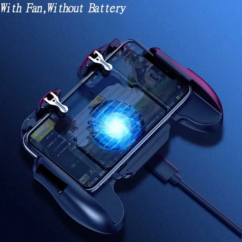 Темно-серый Для мобильного телефона Pubg контроллер Aim Кнопка L1R1 Shoote игровой контроллер мальчик Pubg геймпад Мобильные аксессуары Джойстик - Цвет: Темно-серый