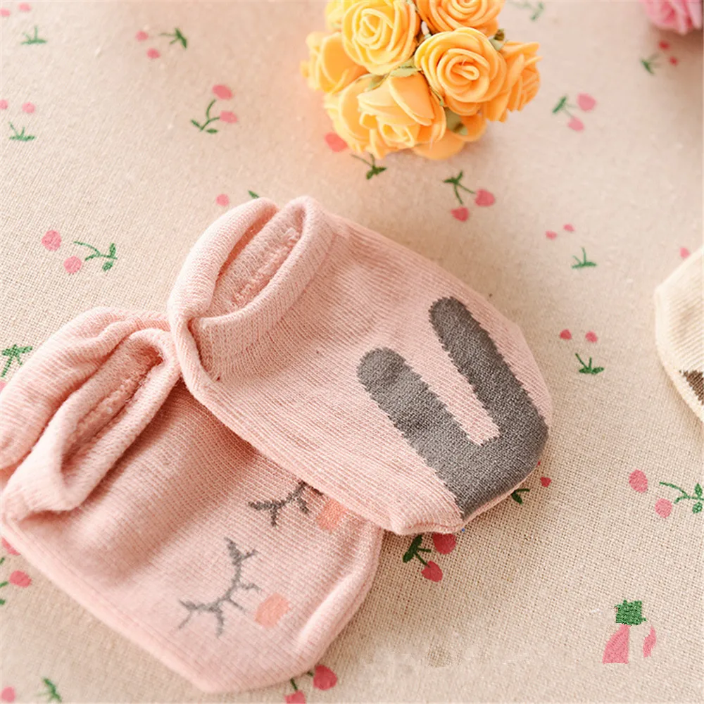 Animal Baby Socks Cartoon Children Anklets Short Sock Boy Bobbysock Non-Slip Newborn Girls Sox Half-Sock Cotton |