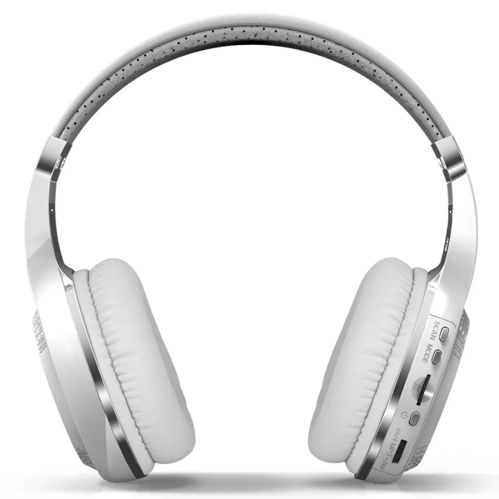 Bluedio H+ беспроводная гарнитура Bluetooth наушники FM радио TF карта AUX воспроизведение супер бас стерео звук