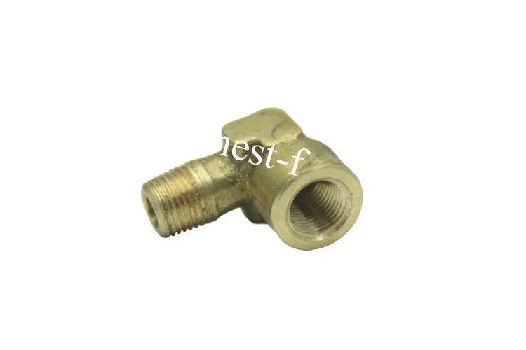 

Brass Pipe 90 Deg 1/8" Male BSPT x 1/8" Female BSPP Street Elbow Forged Fitting Fuel Air Boat