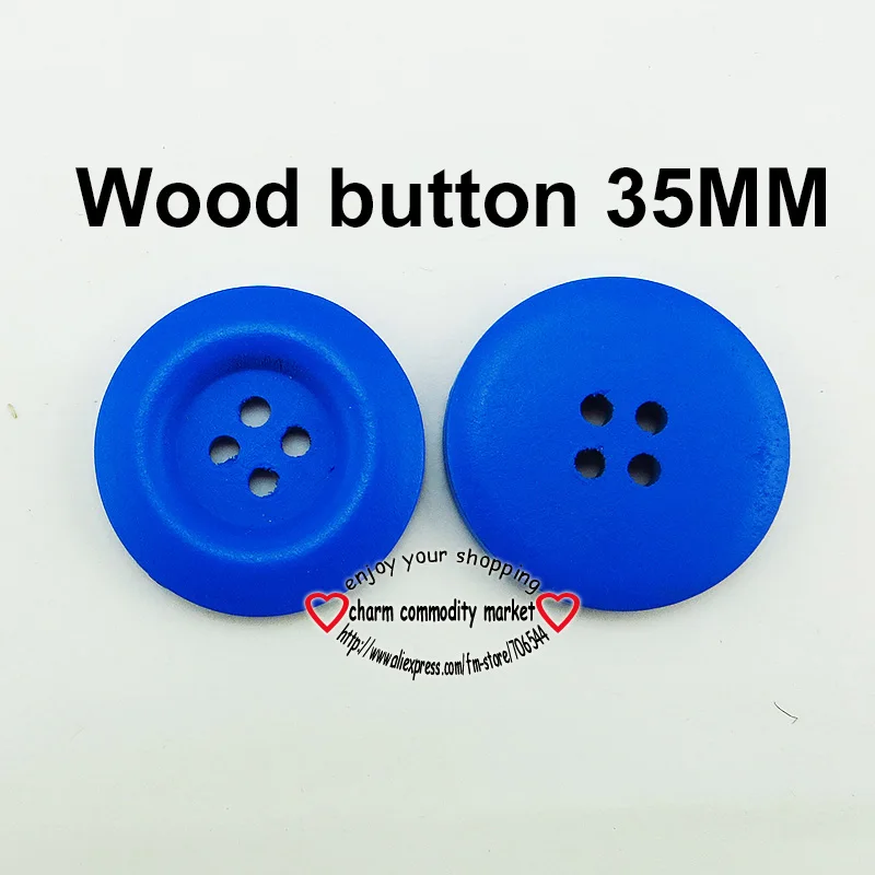 15 шт. деревянные пуговицы 35 мм|wooden buttons|painting woodclothes accessories |
