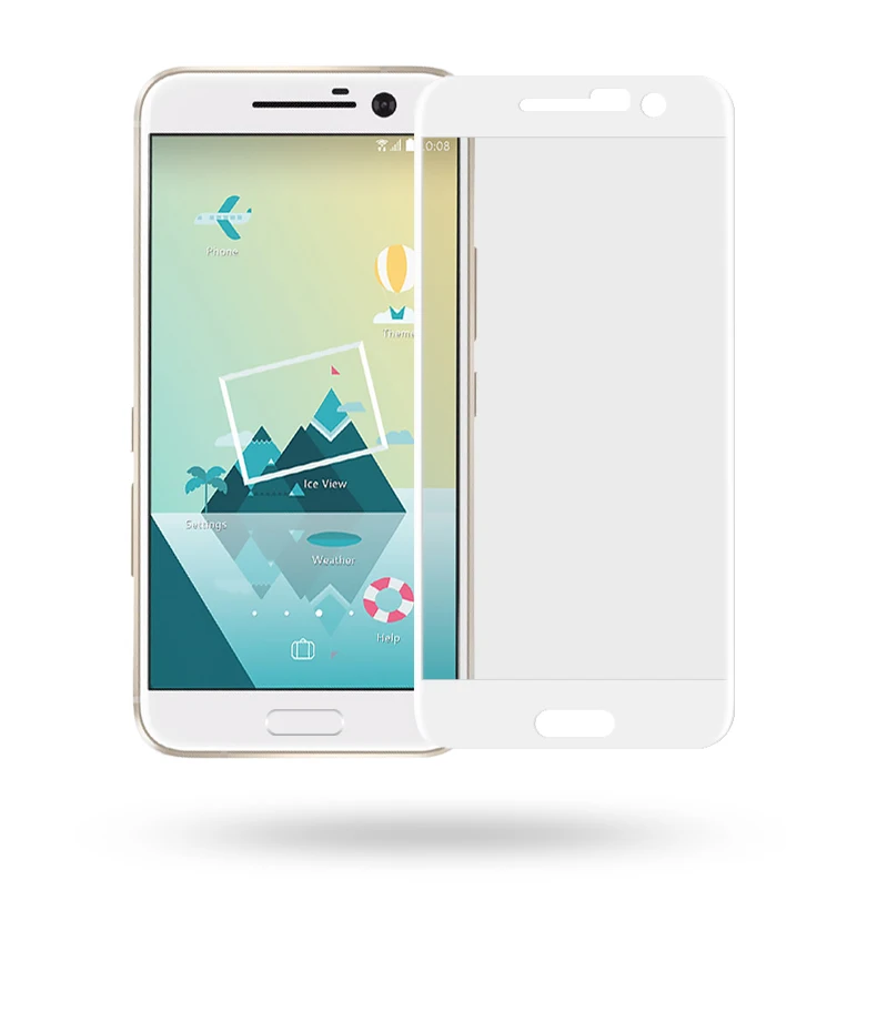 M10 3D 9H полное покрытие закаленное стекло для HTC One 10 5 2 &quotусиленная ЖК пленка