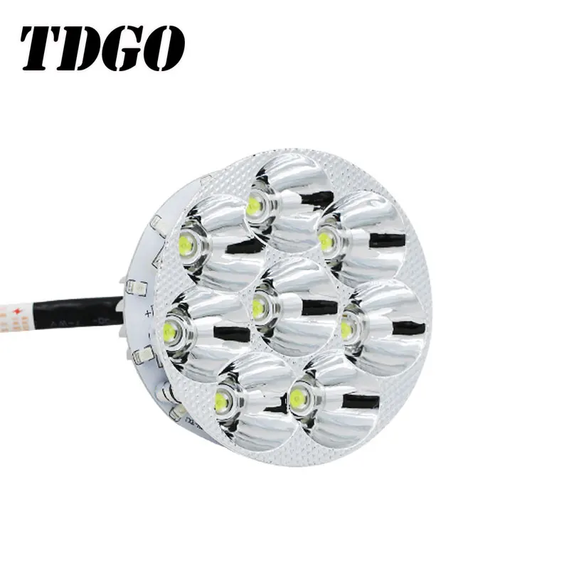 Tdgo светодиодные фары для мотоциклов восемь лампы 12 V 90 40 Вт огни 2018 мотоцикл