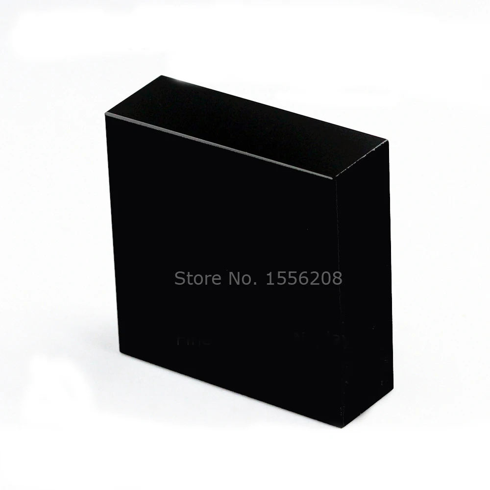 

Acrylic Black Makeup Brush Storage Box Cosmetic Tool Holder No Pearl