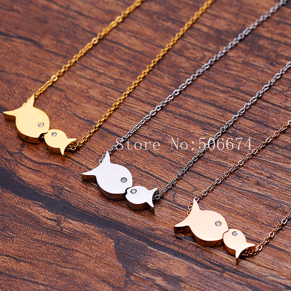 Классическая бижутерия для подарка паре влюбленных колье с надписью Love Double kiss