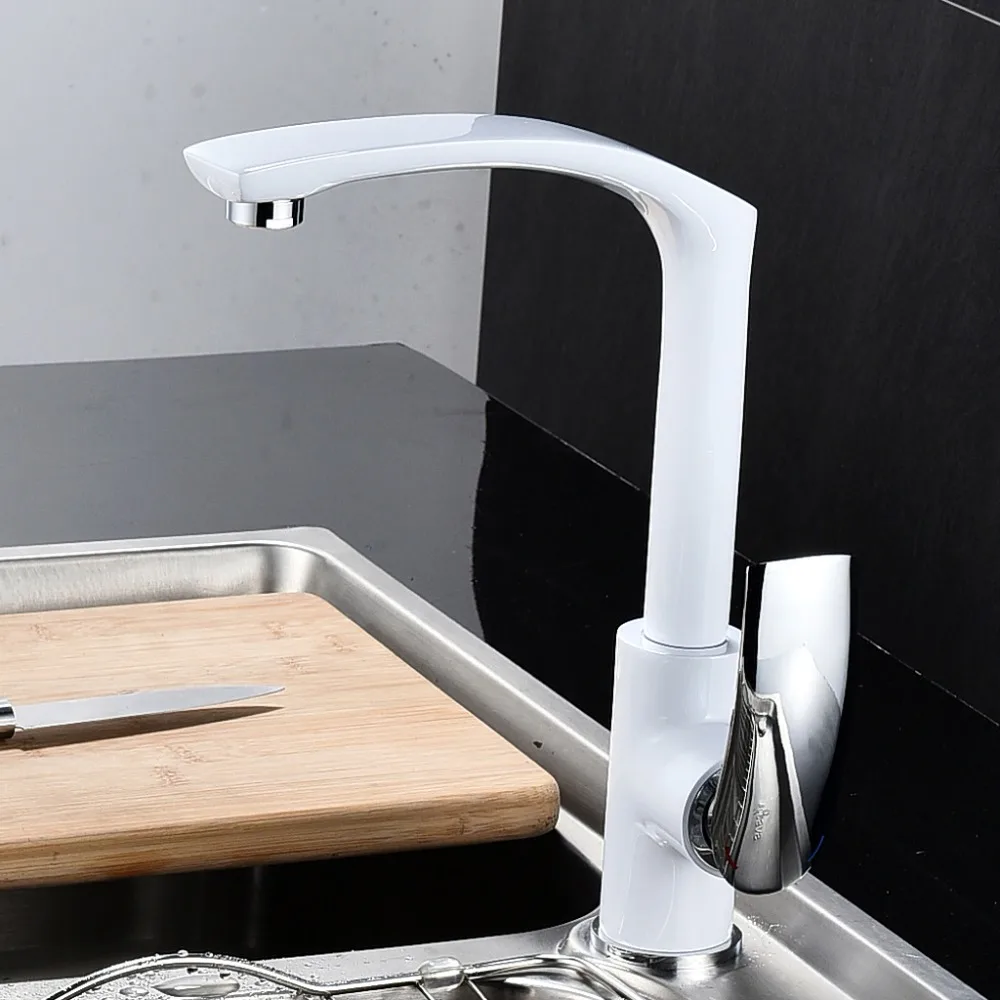 OUYASHI кухонный кран современный красочный с одним отверстием одной ручкой на