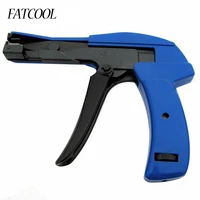 fatcool 2 4 4 8mm automatic tensioning tools guns fasten cutting tool plastic nylon cable tie gun