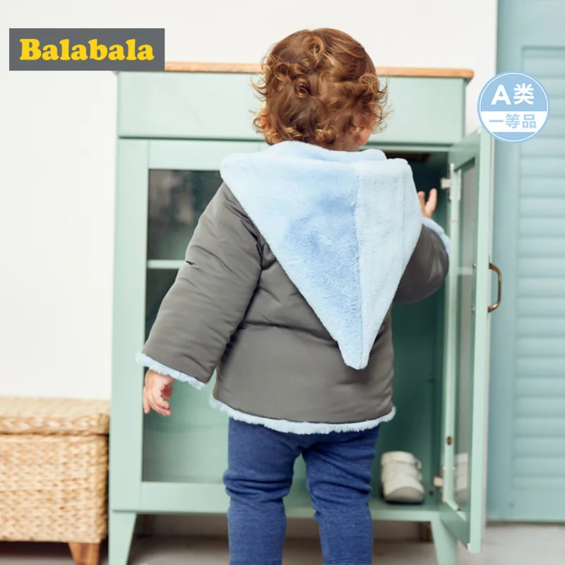 Balabala/жилет с капюшоном на флисовой подкладке для малышей жилет новорожденных
