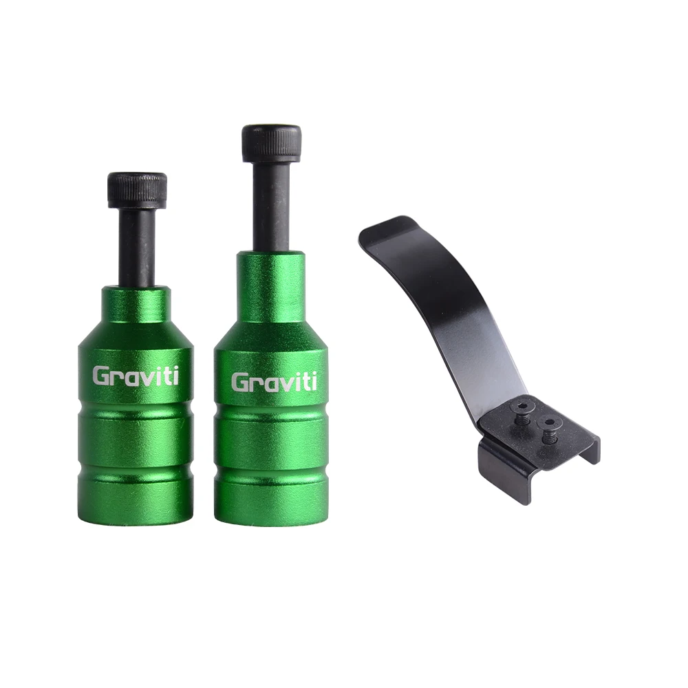 Graviti CNC алюминиевые штифты с скутером тормоза 100/110 посылка(2 Колышки+ 1 тормоз) как улица, так и парк