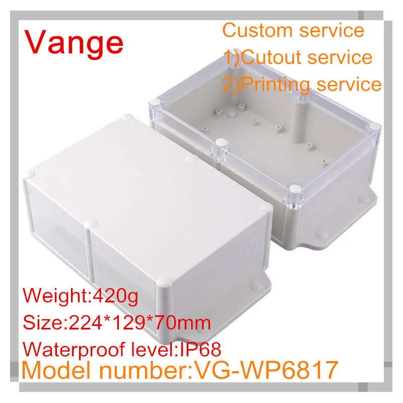 1 шт./лот водонепроницаемый корпус под морем IP68 ABS пластиковый материал проектной