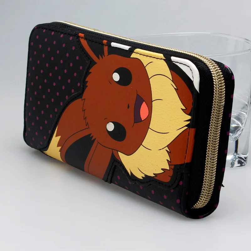 Покемон покебол PIKACHU молния вокруг Длинный кошелек DFT-1986