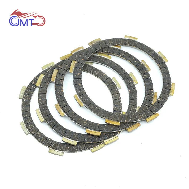 

For Honda CR60R 1983 Motocross CR80R 1980 1981 1982 1983 NSR50 Mini 50 2004 Dirt Bike Clutch Friction Disc Plate Kit 4 Pieces