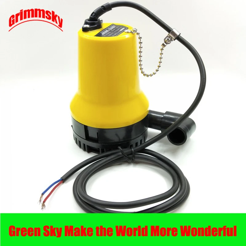 

Max 1100GPH 12V/24V 50W bilge pump for boat kayak fountain garden irrigation swimming pool cleaning farming