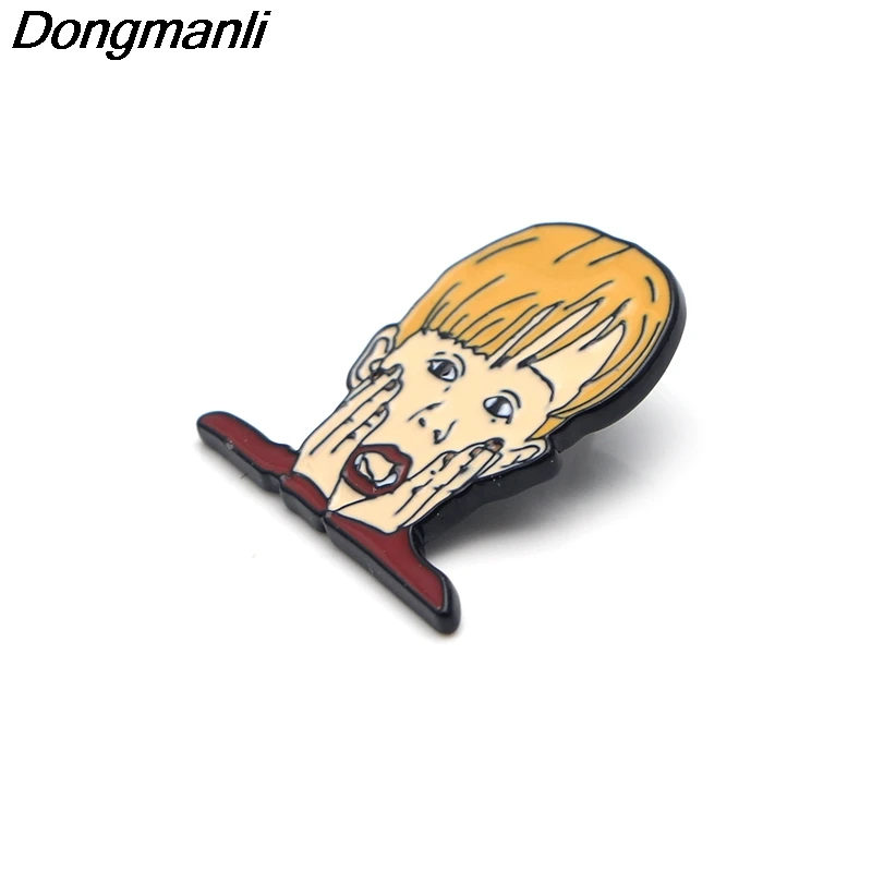 P3349 Dongmanli, эмалированные булавки и броши для дома, для женщин и мужчин, нагрудные булавки, рюкзак, сумки, значок, подарки для детей