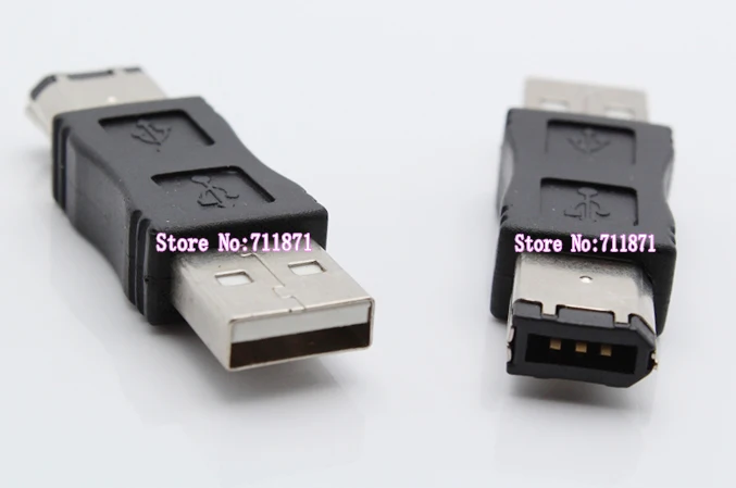 Переходник USB A Male 6P 1394 2 0 Firewire IEEE 1394A 6P|usb male to male|usb a usbusb usb |