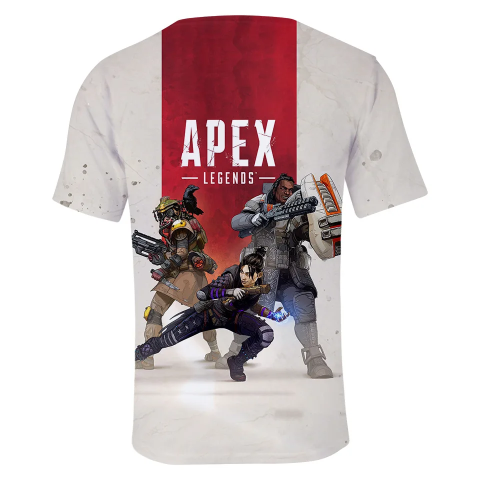 Мужские летние топы с коротким рукавом Apex футболка Mobile Legends Titanfall|Игровые костюмы|