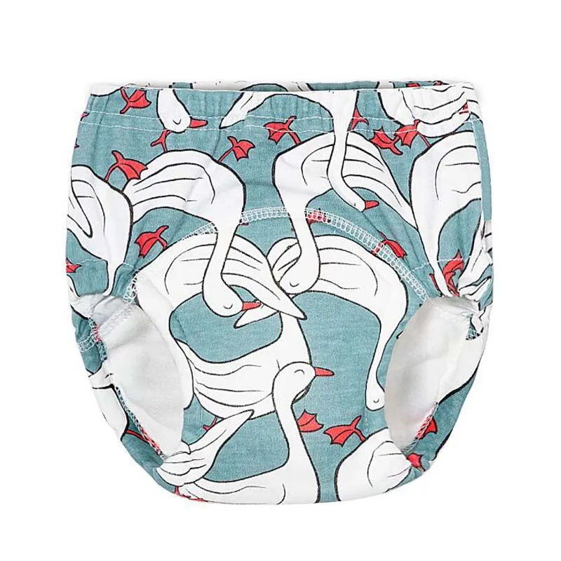 4PCS Reusable Baby Pee Toilet Training Pants Waterproof Newborn Bebe Cotton Briefs Kids Travel Potty Underwear
