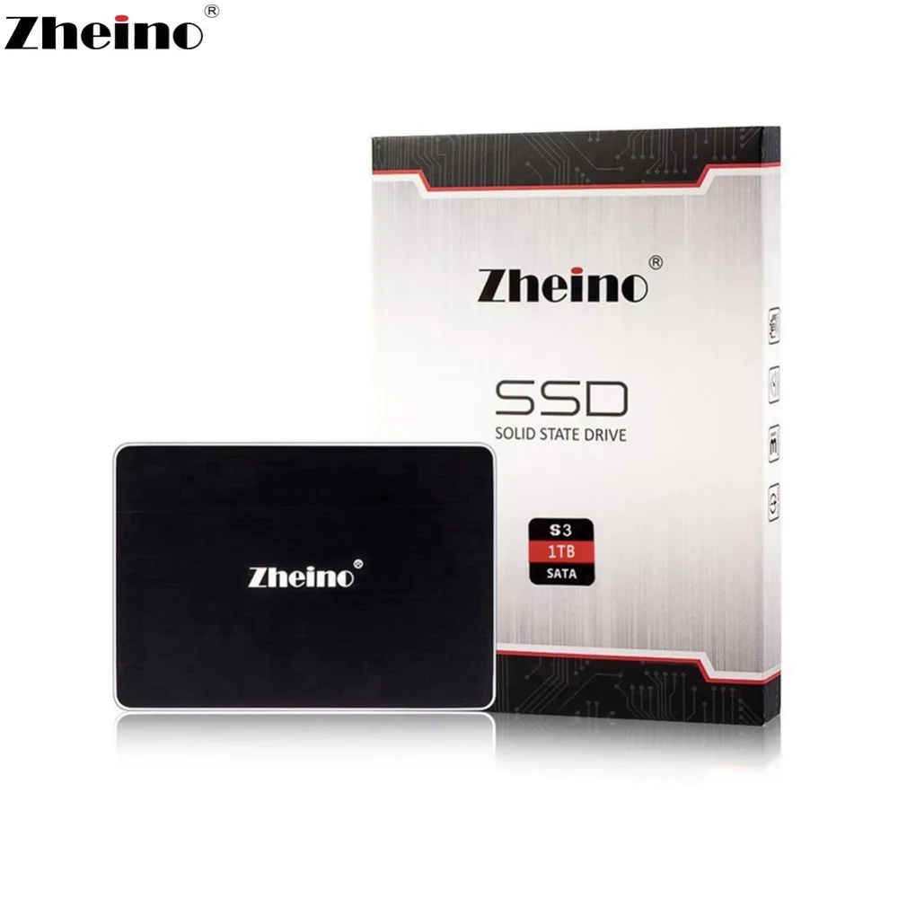 Zheino 2 5 дюймов 1 ТБ SATA3 SSD 6 ГБ/сек. Внутренний твердотельный диск для хранения данных