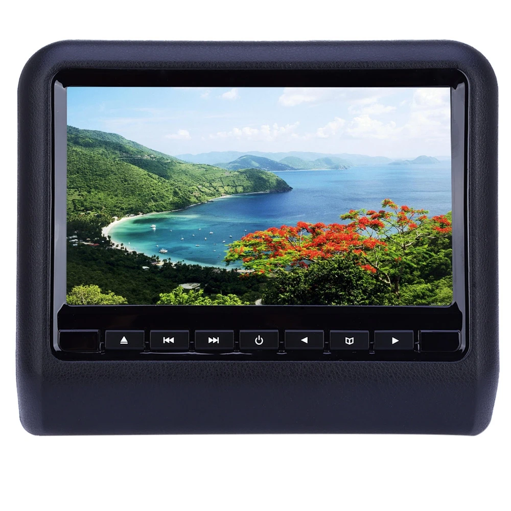 XD9901 9 дюймов Универсальный Автомобильный Подголовник dvd-плеер с HDMI 800x480 ЖК-экран