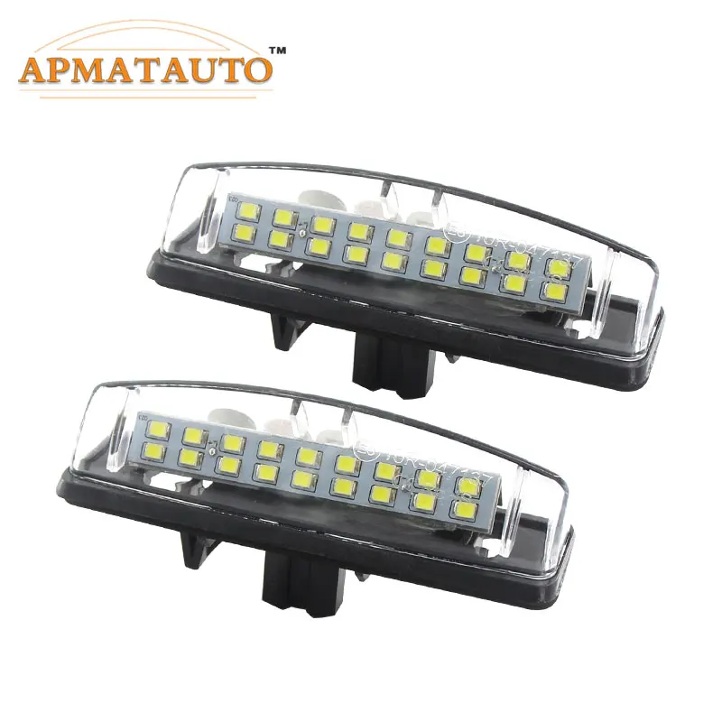 

2 шт. светодиодная лампа освещения номерного знака Canbus для Lexus IS200 IS300 LS430 GS300 GS430 GS400 ES300 ES330 RX300 RX330 RX350
