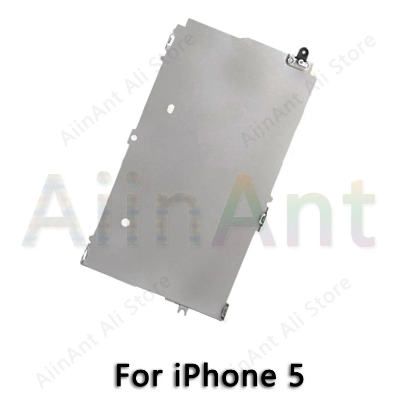 Для iPhone 5, 5S, 5c, 6, 6s, 7, 8 Plus, ЖК-экран, удерживающий заднюю часть, металлическая пластина, протектор, перегородка, рамка, задняя панель, для дома, удлинитель, гибкий - Цвет: For iPhone 5