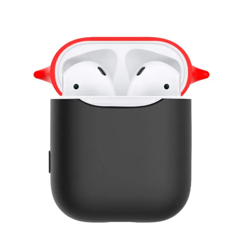 Креативный Маленький Дьявол мягкий силиконовый защитный чехол для airpods iphone Bluetooth