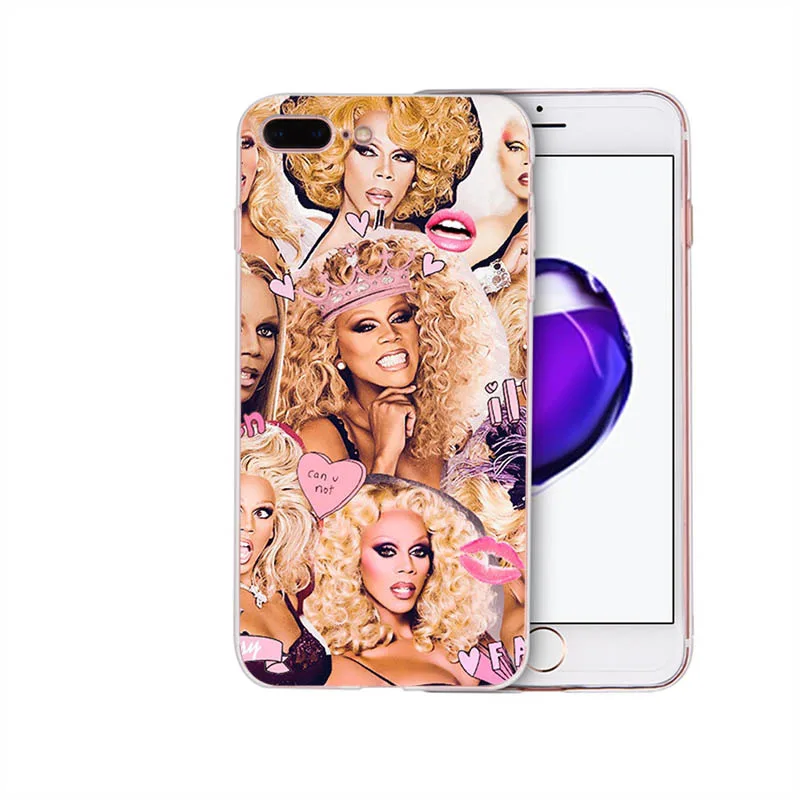 Чехлы RuPaul Drag queen, силиконовый мягкий чехол для телефона iPhone, чехлы на заднюю панель для iPhone X 10 XR XS MAX 5 5S SE 6 6 S Plus 7 8 Coque