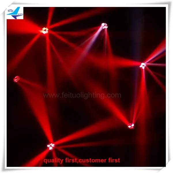 2 шт. + чехол с подсветильник кой 4x25 Вт rgbw 4 в 1 светодиоды super beam dj lyre mini led