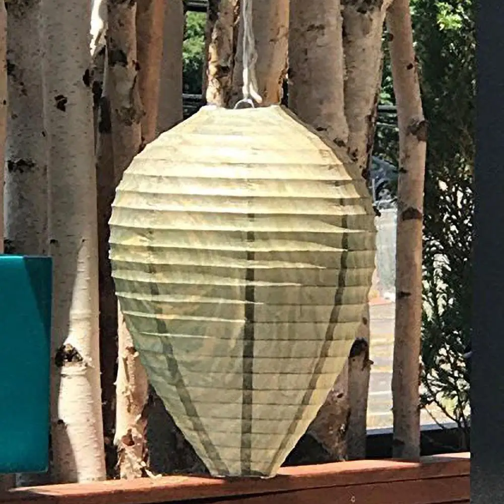 

Pokich 3Pcs Wasp Deterrent Bee Outdoor Garden Kill Hornets Fake Wasp Nest Camping Deterrent Killer Honeycomb Lantern