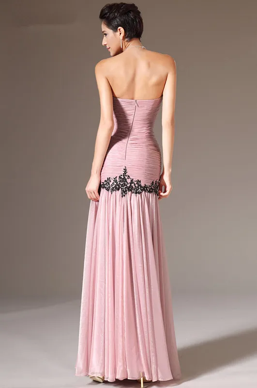 Elegant Evening Dresses Mermaid Sweetheart Chiffon Lace Beaded Long Formal Party Gown Prom Robe De Soiree | Свадьбы и торжества