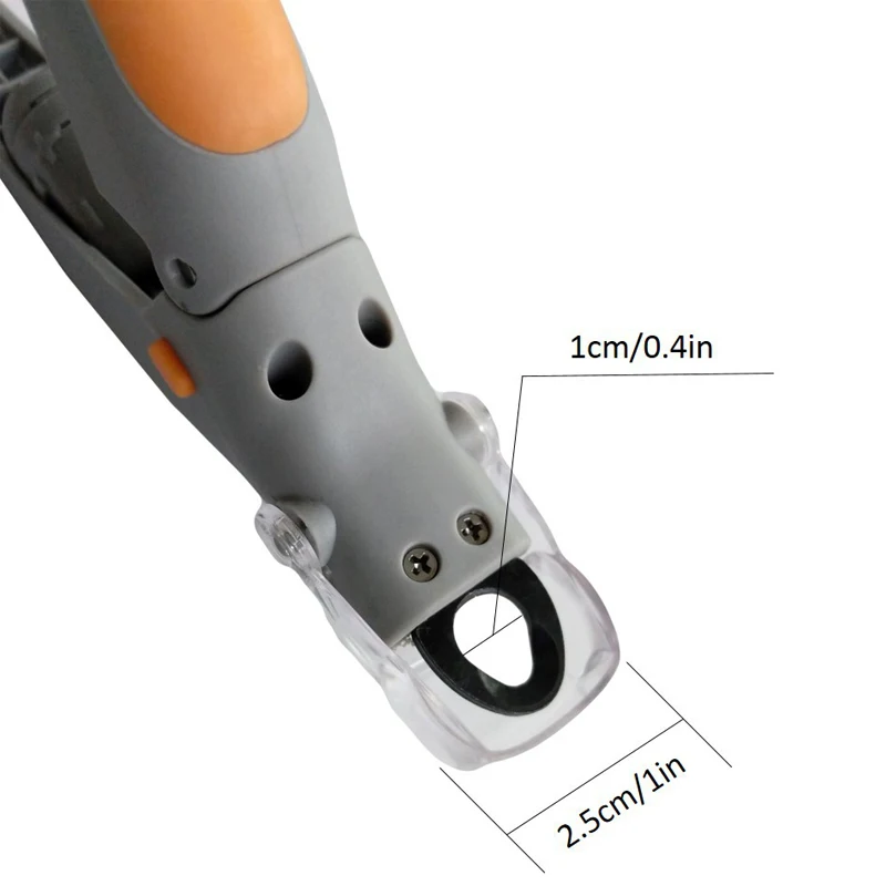 Professional Dog Nail Clippers Peti Care Illuminated Pet Cat Grinder with LED Light and 5X Magnification Claw Shears | Дом и сад