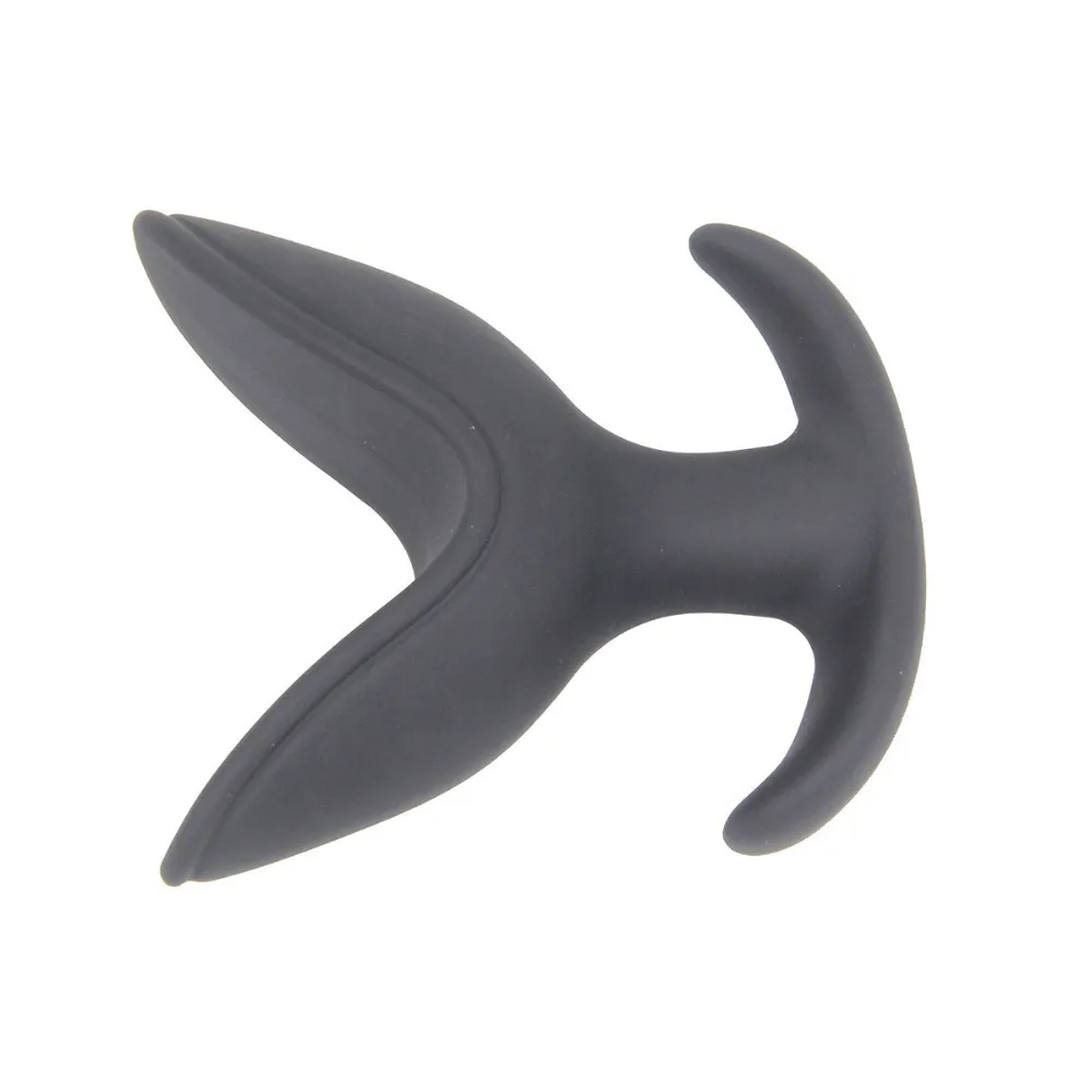 Adult Products Black Silicone Anus Dilator Butt Plug Expander Stimulator Huge Big Anal Stopper Sex Toy Ass | Красота и здоровье