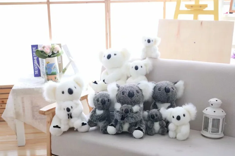 13-17 см милые мамы и сыновья коала плюшевые игрушки для детей подарки на день рождения и свадебные подарки