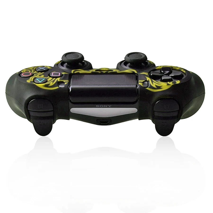 Защитный силиконовый чехол для контроллера PS4/Slim/Pro с рисунком дракона Sony Playstation 4