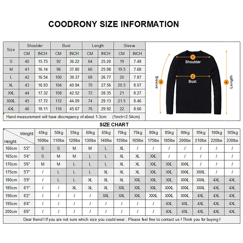 Рубашка COODRONY S96042 мужская с короткими рукавами мягкая хлопковая Повседневная - Фото №1