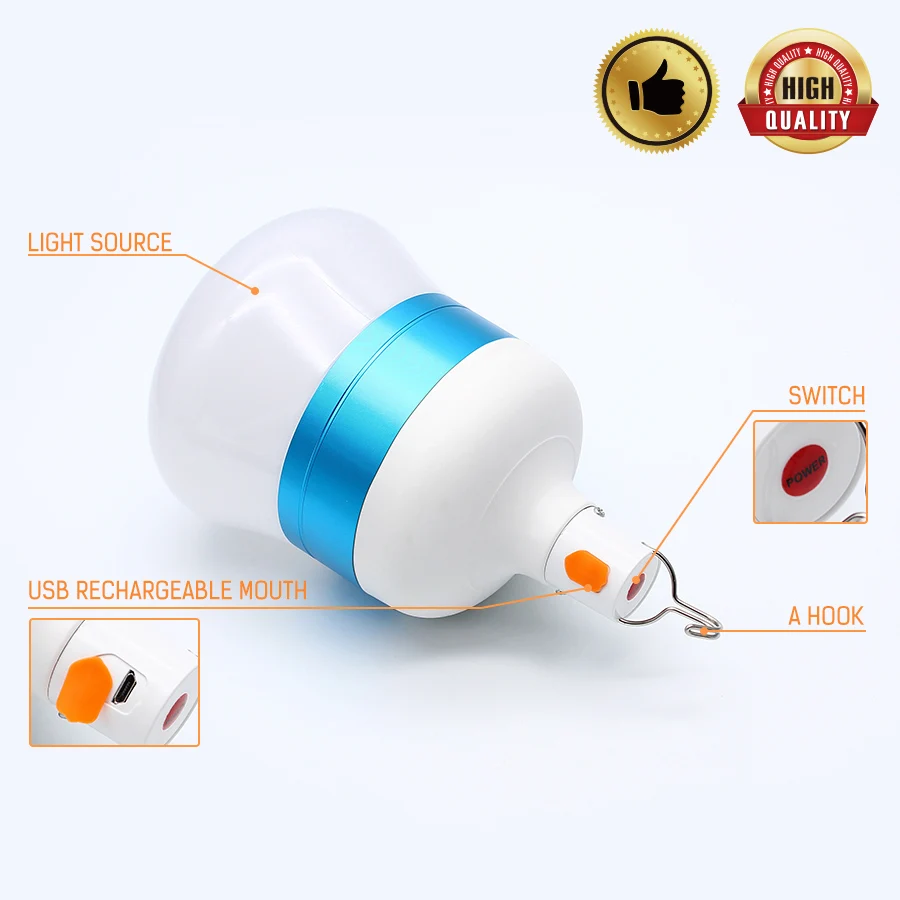 Household/DC5 6V USB бытовые аварийные лампы Светодиодная лампа на солнечных батареях