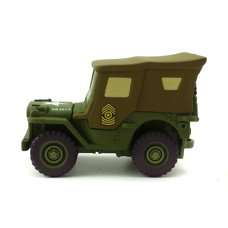 Disney Pixar Cars Sarge 1:55 литье под давлением металлический сплав Игрушечная модель