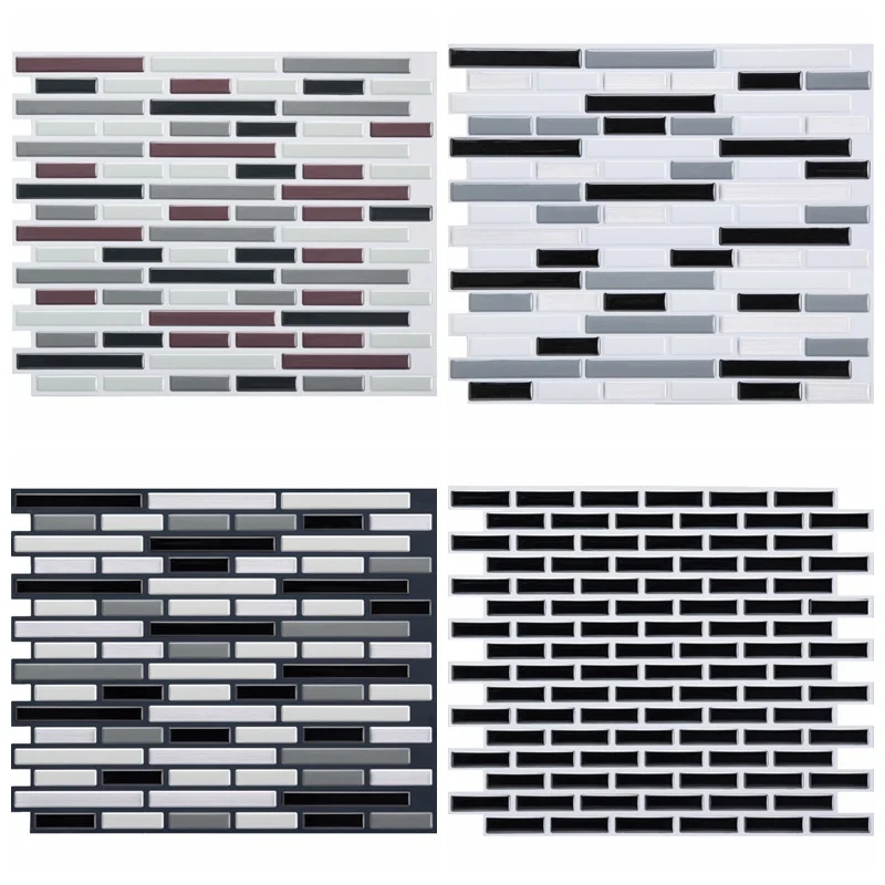 Mosaic Tile Wall decal Sticker Self Adhesive DIY Kitchen Bathroom Home Decor 2018 Hot Sale | Дом и сад