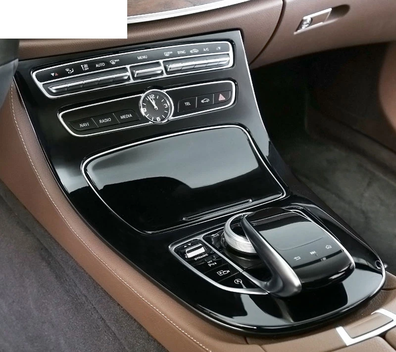 Для Mercedes Benz W213 E Class 2016 2017 ABS пластик углеродное волокно цвет консоли шестерни