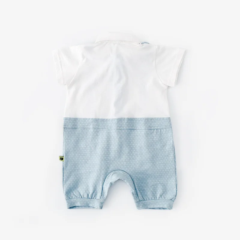 Summer New style baby toddler jumpsuit little boys Gentleman cotton romper | Детская одежда и обувь