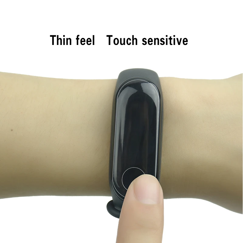 XIAOMI 5Pcs Screen Protector Film для Xiaomi Mi Band 3 Smart Браслет Full Cover Защитные пленки не закаленное