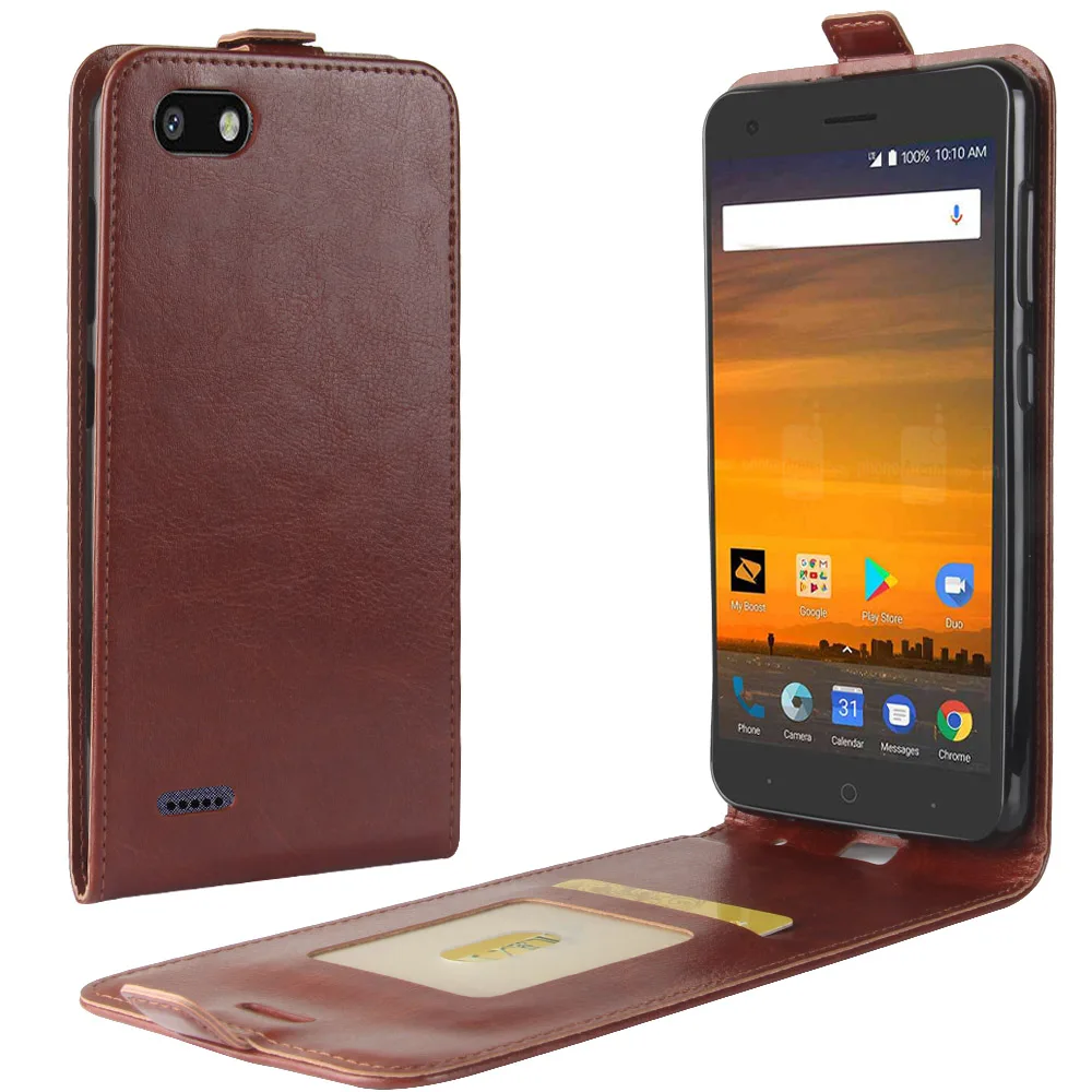 Чехол для телефона ZTE Blade Force N9517 X3 откидная Обложка на заднюю панель из