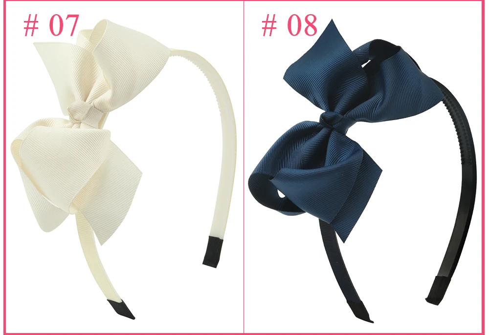 1 шт. дети Bowknots повязка для волос с бантом обувь для девочек Grosgrain ленты лук повязка на голову вечерние аксессуары волос