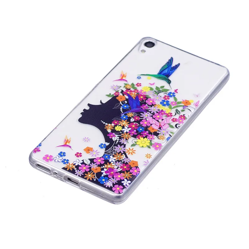 Howanni Soft Colorful Phone Case For Sony Xperia XA 5.0 Inch Silicone Colourful Back Cover Capa | Мобильные телефоны и