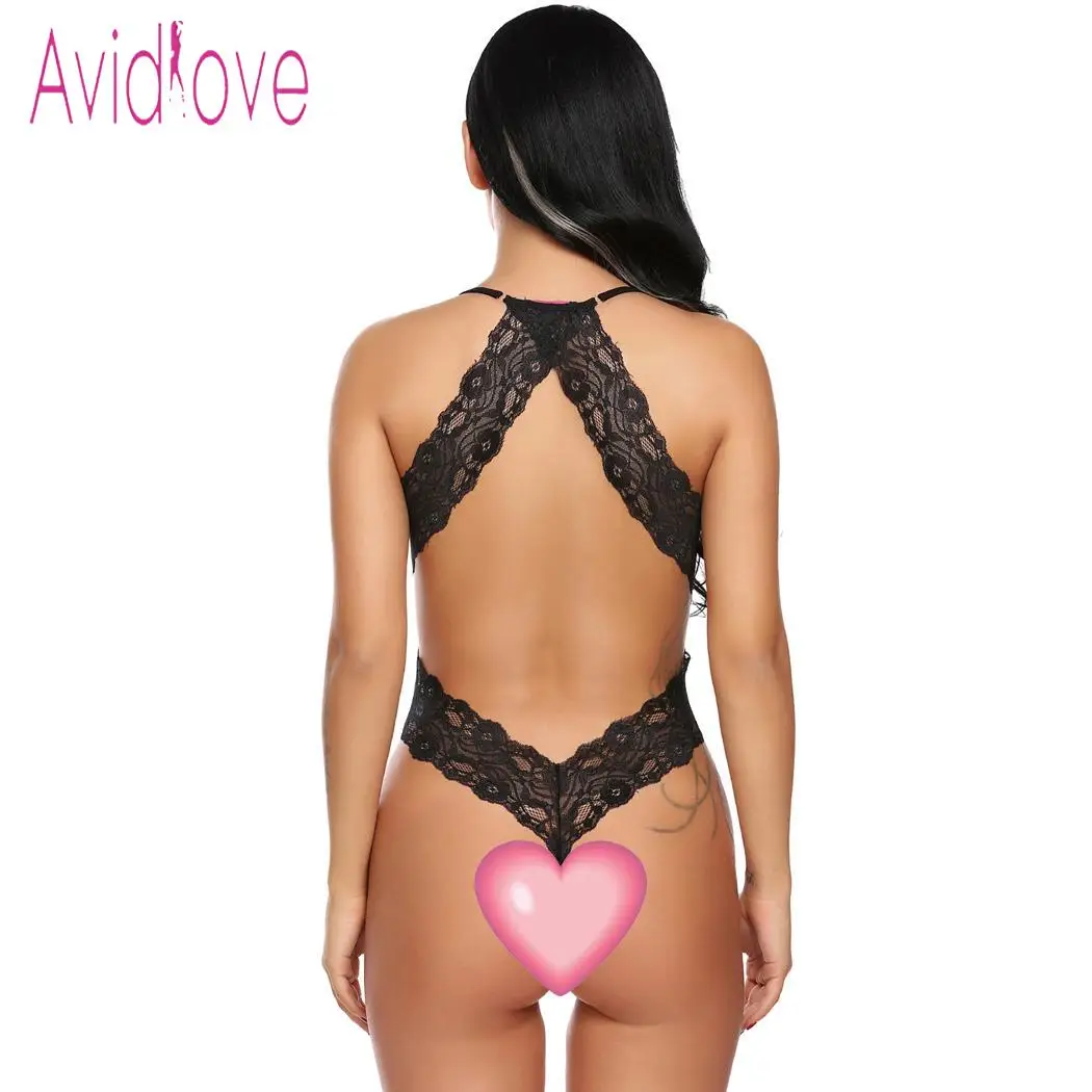 Avidlove Женское боди с чулками сексуальные костюмы эротическое цельное нижнее