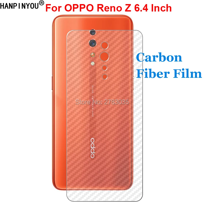 Сверхтонкая защитная пленка из углеродного волокна для OPPO Reno Z 6 4 дюйма 3D защита