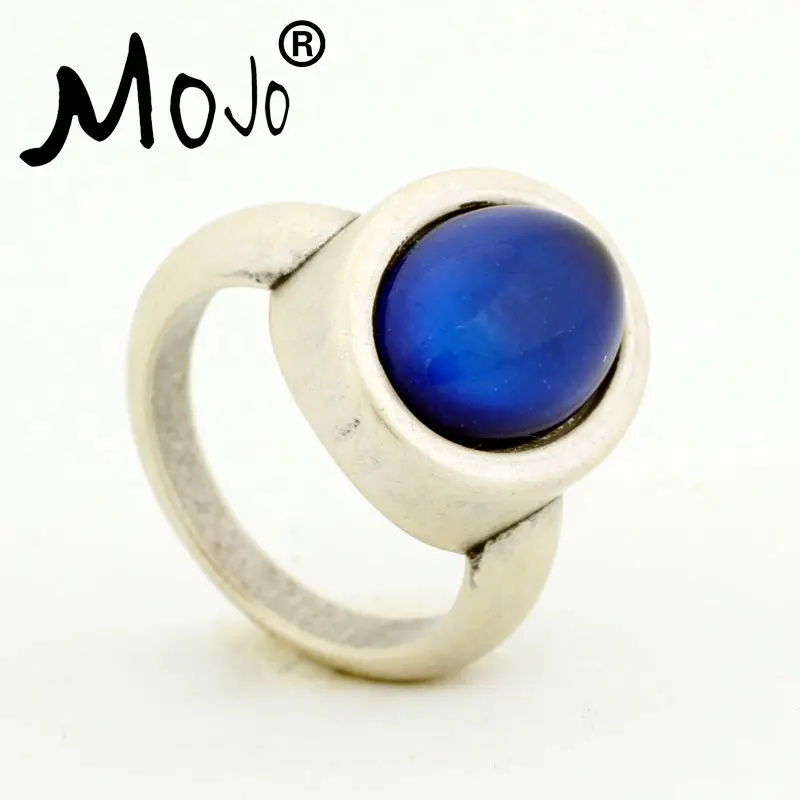 2 шт. винтажное богемное ретро кольцо с изменяющимся цветом настроения