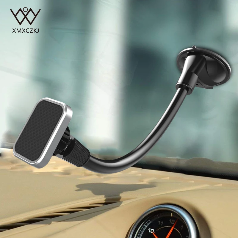 Universal Magnetic Phone Holder Windshield Dashboard Long Arm Car Phone Stand Strong Magnet Car Cellphone Holder For iPhone 8 X
Universal Magnetic Phone Holder Windshield Dashboard Long Arm Car Phone Stand Strong Magnet Car Cellphone Holder For iPhone 8 X