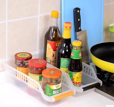 Новая корзина для хранения в холодильнике коробка продуктов пластиковый
